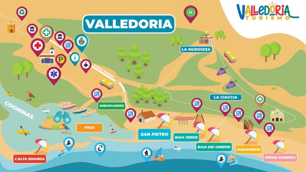Mansarda San Pietro Lejlighed Valledoria  Eksteriør billede